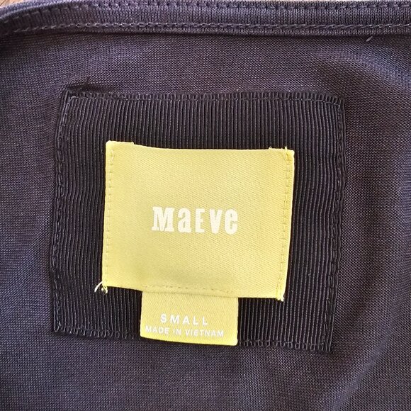 Anthropologie Maeve Cara Cowl Neck Sleeveless Casual Modal Dress, S - Picture 8 of 10